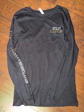 Kelly Clarkson Meaning of Life Tour Long Sleeve Shirt Size M